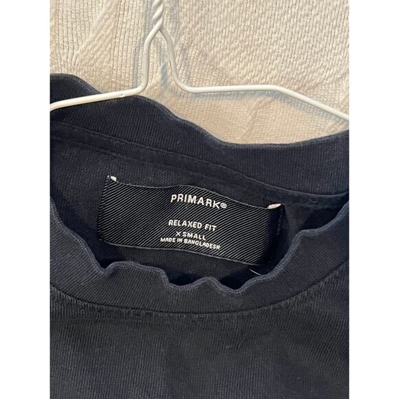 Primark Heavy Duty High Quality Black T-Shirt Mens XS - Picture 3 of 3